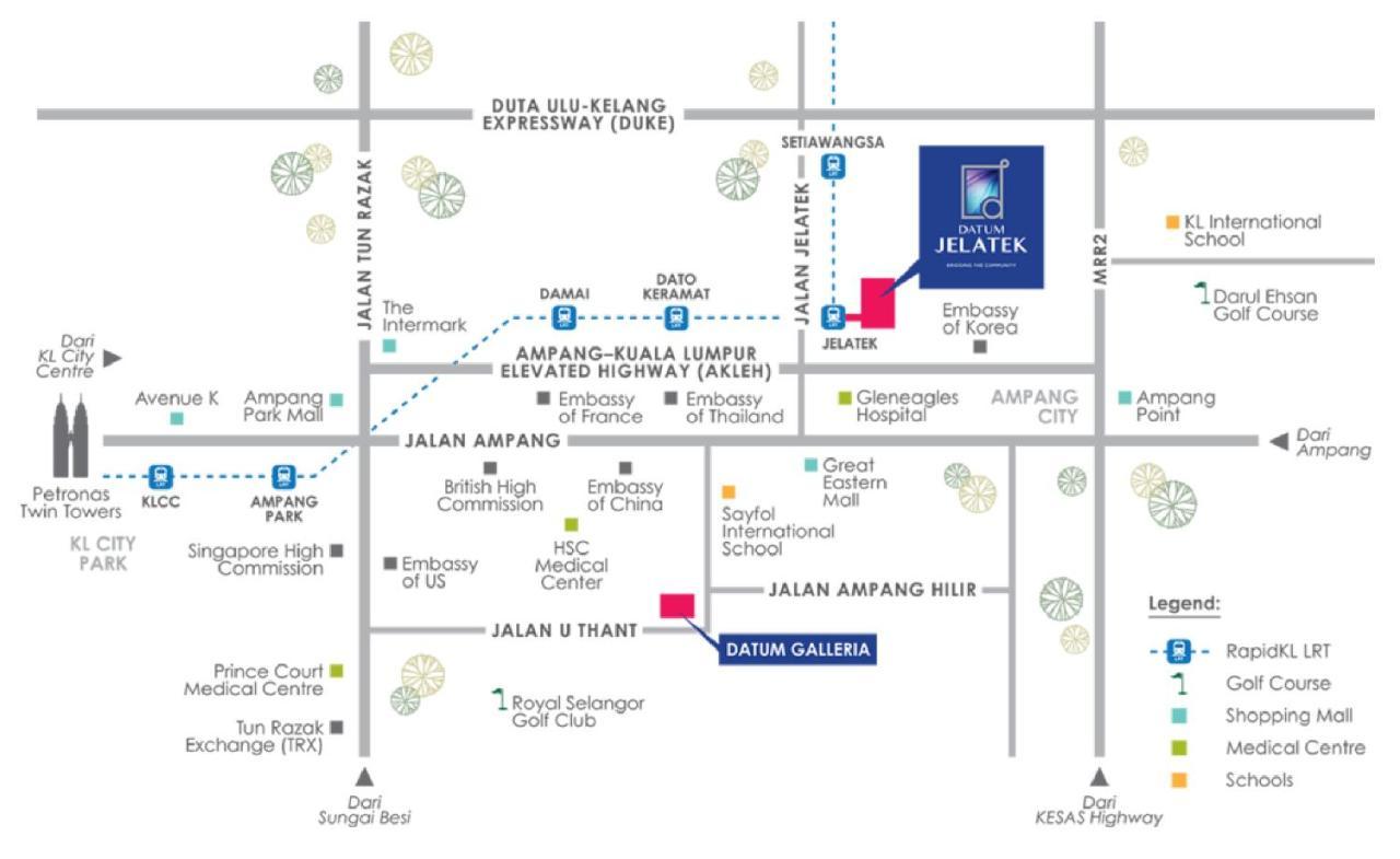 Datum Jelatek Sky Residence Klcc, Five Senses كوالالمبور المظهر الخارجي الصورة